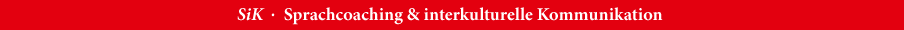 SiK • Sprachcoaching & interkulturelle Kommunikation